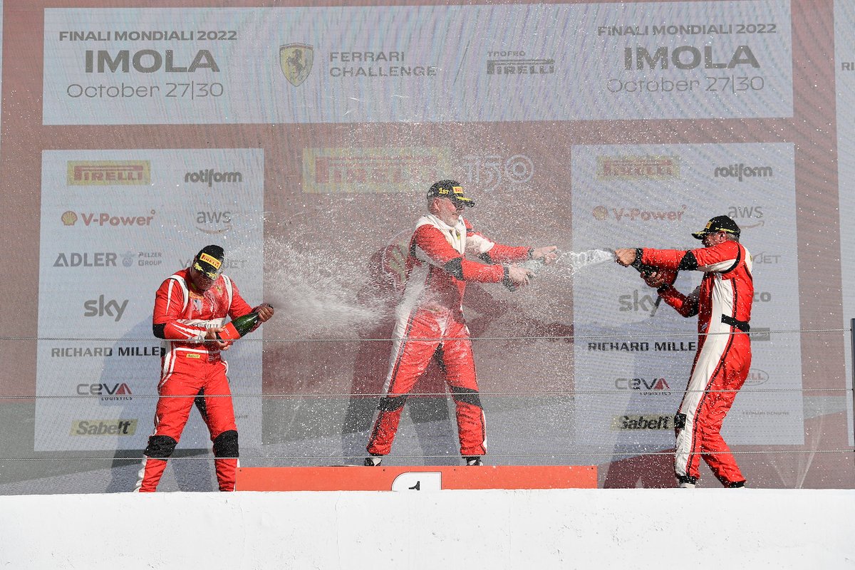 Il podio della Finale Coppa Shell AM
