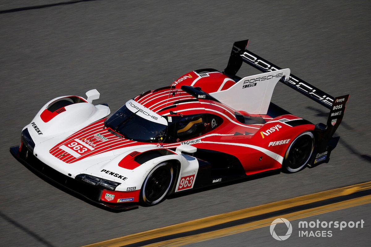 #963 Porsche Penske Motorsport, Porsche 963, GTP: Dane Cameron, Felipe Nasr, Matt Campbell