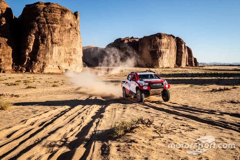 Toyota Gazoo Racing Toyota Hilux: Fernando Alonso,  Marc Coma