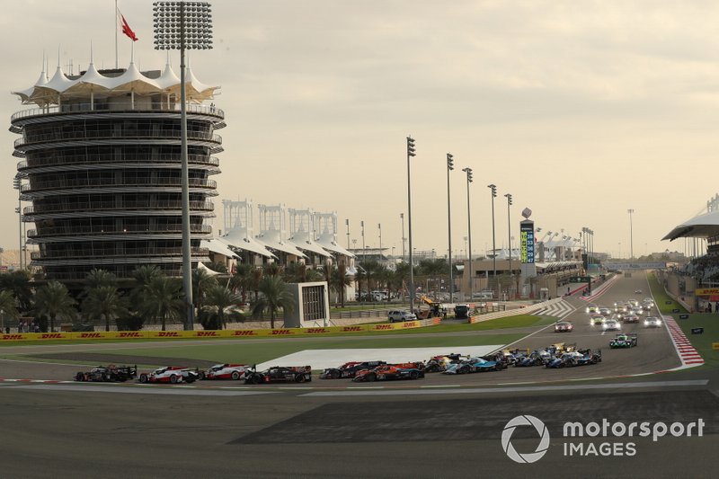 Start der 8h Bahrain der WEC 2019/20