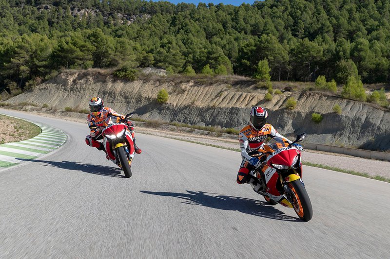 Jorge Lorenzo y Alex Crivillé