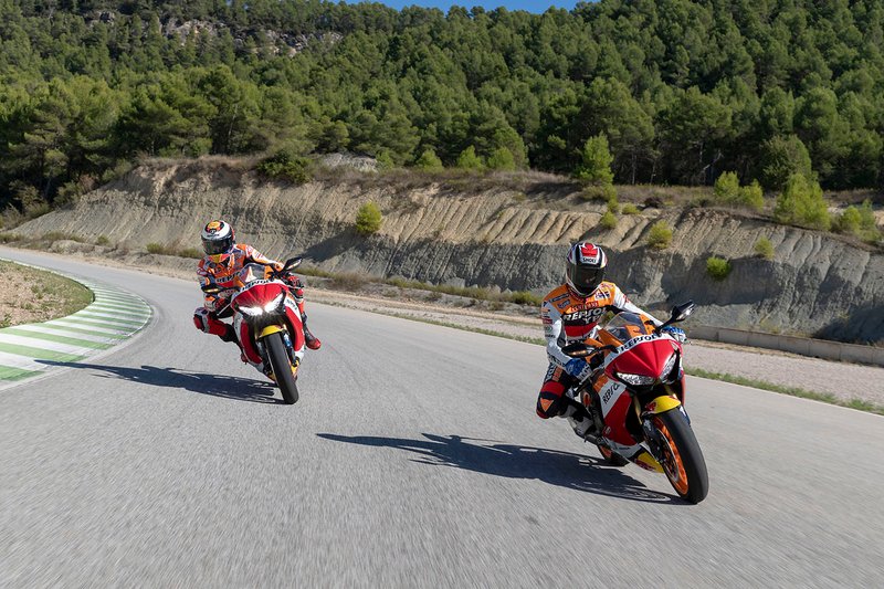 Jorge Lorenzo and Alex Crivillé