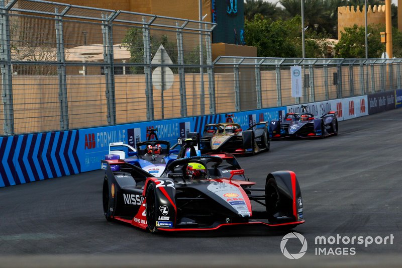 Oliver Rowland, Nissan e.Dams, Nissan IMO2 Maximilian Gunther BMW I Andretti Motorsports, BMW iFE.20, Jean-Eric Vergne, DS Techeetah, DS E-Tense FE20 