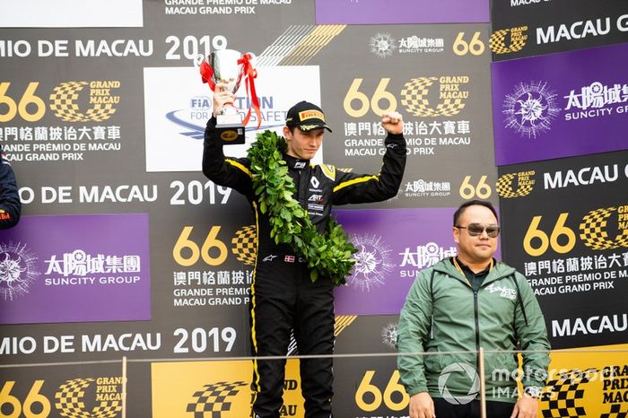 Podio: tercer lugar Christian Lundgaard, ART Grand Prix