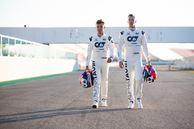 Daniil Kvyat, AlphaTauri, Pierre Gasly, AlphaTauri