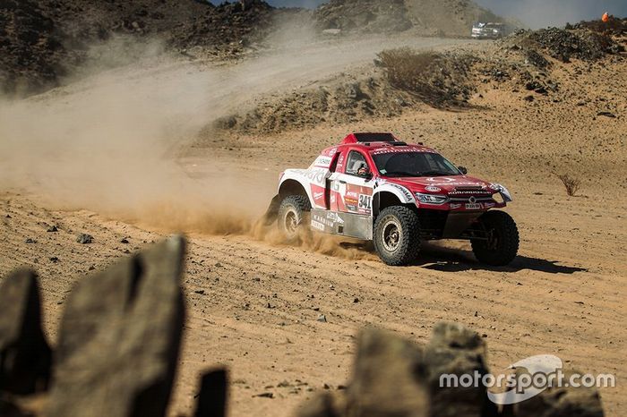 #341 Ssangyong Motorsport Koorando DKR: Oscar Fuertes Aldanondo, Diego Vallejo