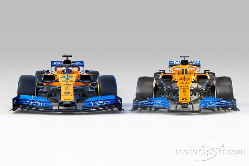 Comparación de los McLaren MCL34 y MCL35