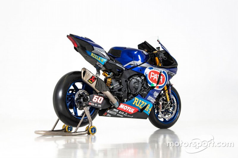 La moto de Michael van der Mark, Pata Yamaha