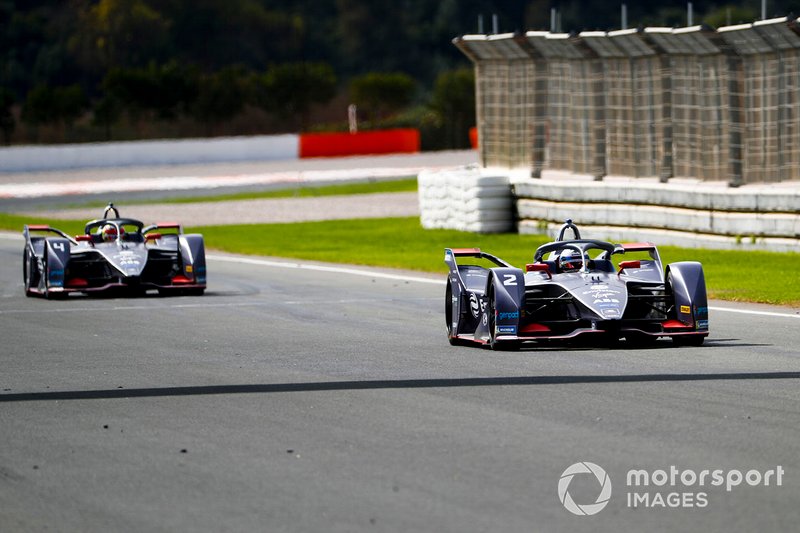 Sam Bird, Envision Virgin Racing, Audi e-tron FE06, Robin Frijns, Envision Virgin Racing, Audi e-tron FE06