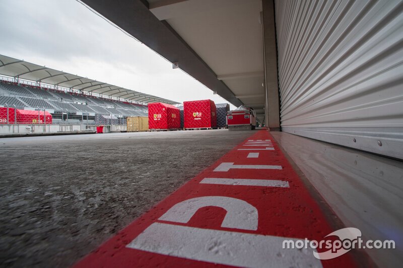 Preparativos para la F1 en el Autódromo Hermanos Rodríguez