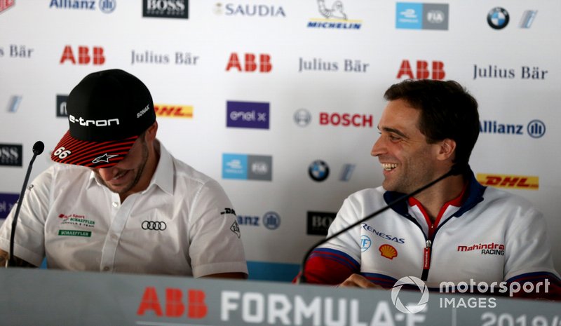 Daniel Abt, Audi Sport ABT Schaeffler, durante la conferenza stampa