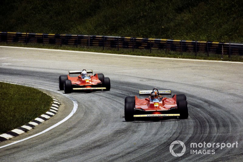 Gilles Villeneuve, Ferrari, Jody Scheckter, Ferrari