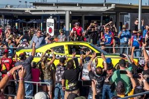 Race Winner: Brandon Jones, Joe Gibbs Racing, Toyota Supra
