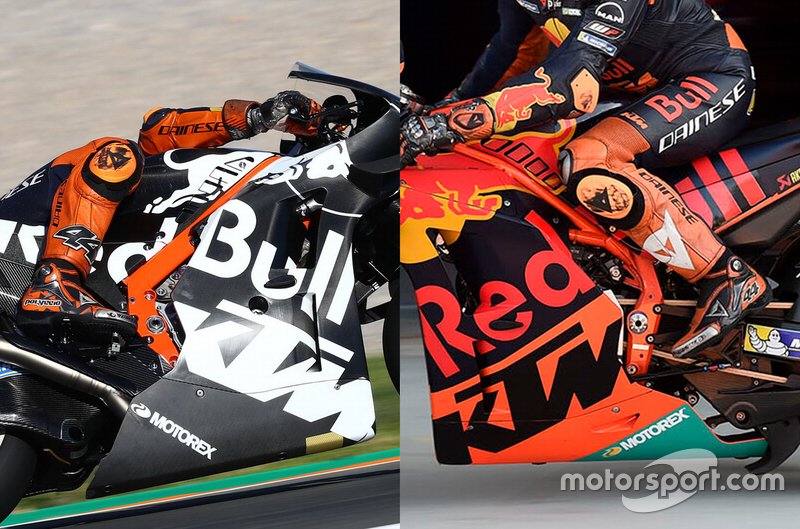 Vergelijking van de KTM RC16-chassis