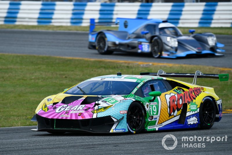 W19 GEAR Racing powered by GRT Grasser Lamborghini Huracan GT3, GTD: Christina Nielsen, Katherine Legge, Tati Calderon, Rahel Frey