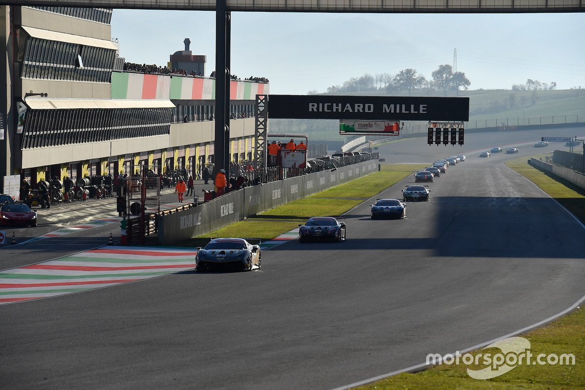 Azione in pista