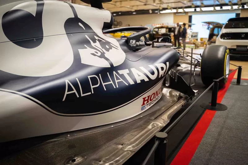 Alpha Tauri AT02 show car