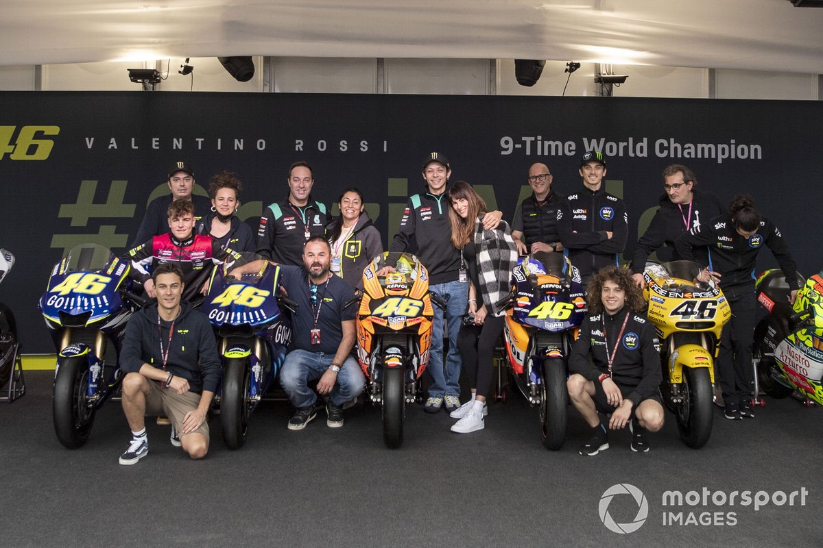 Valentino Rossi, Petronas Yamaha SRT, 9 time world Champion bikes