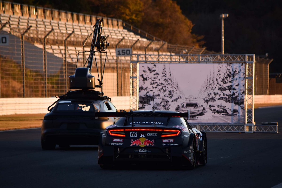 Red Bull Race Day CM撮影風景