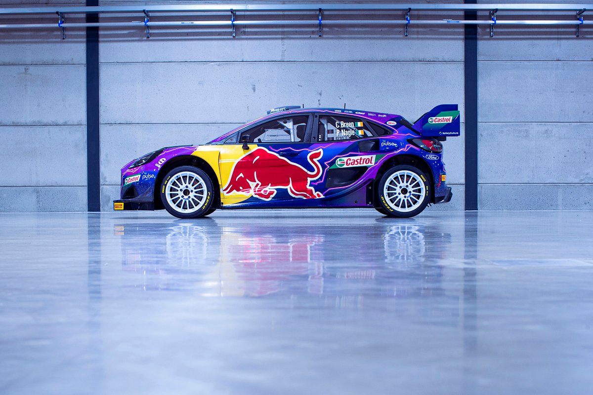 Ford Puma Rally1 für die Rallye-WM (WRC) 2022