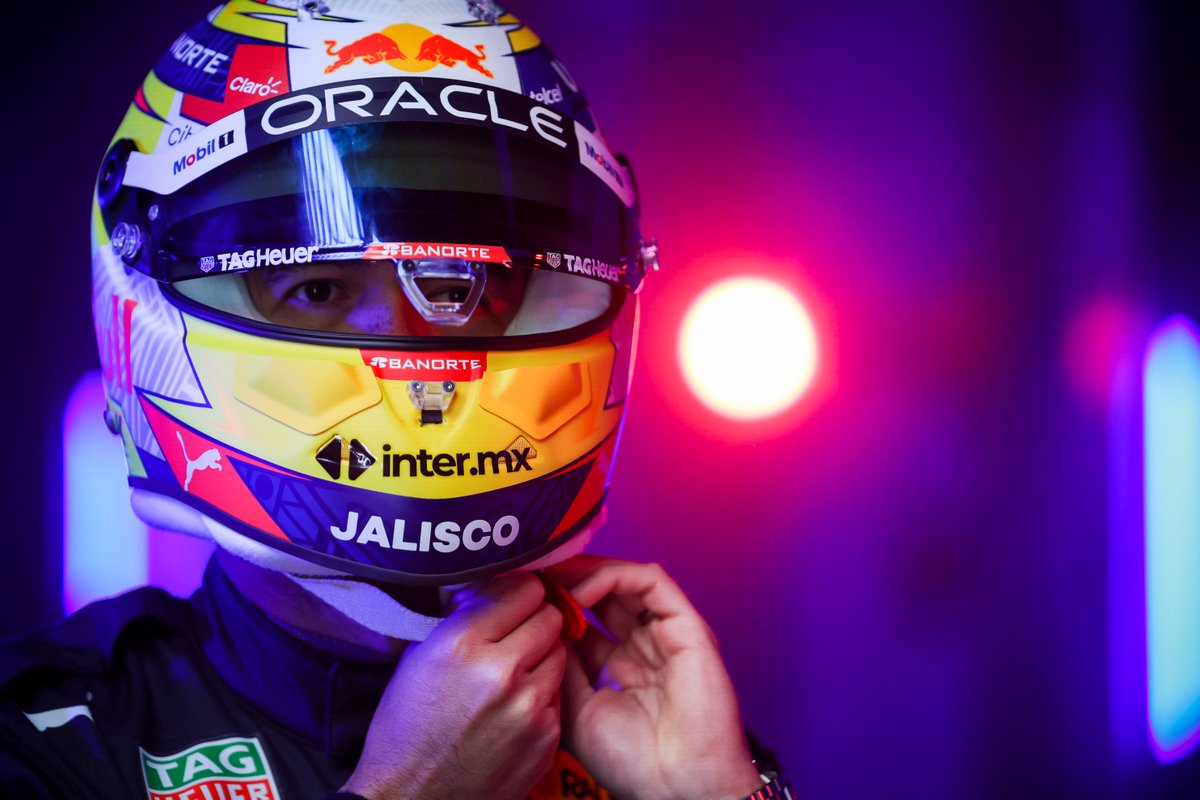 Casco de Sergio Pérez, Red Bull Racing