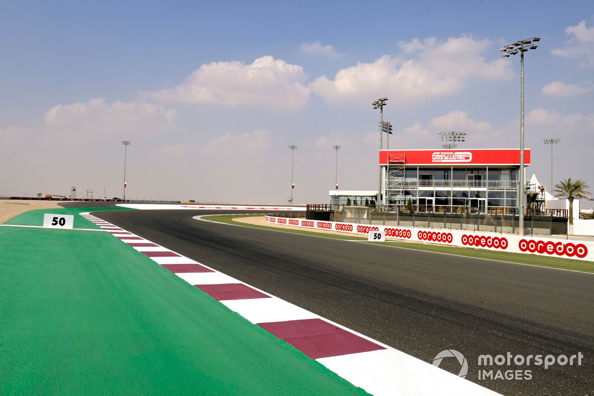 Vista general del circuito de Losail