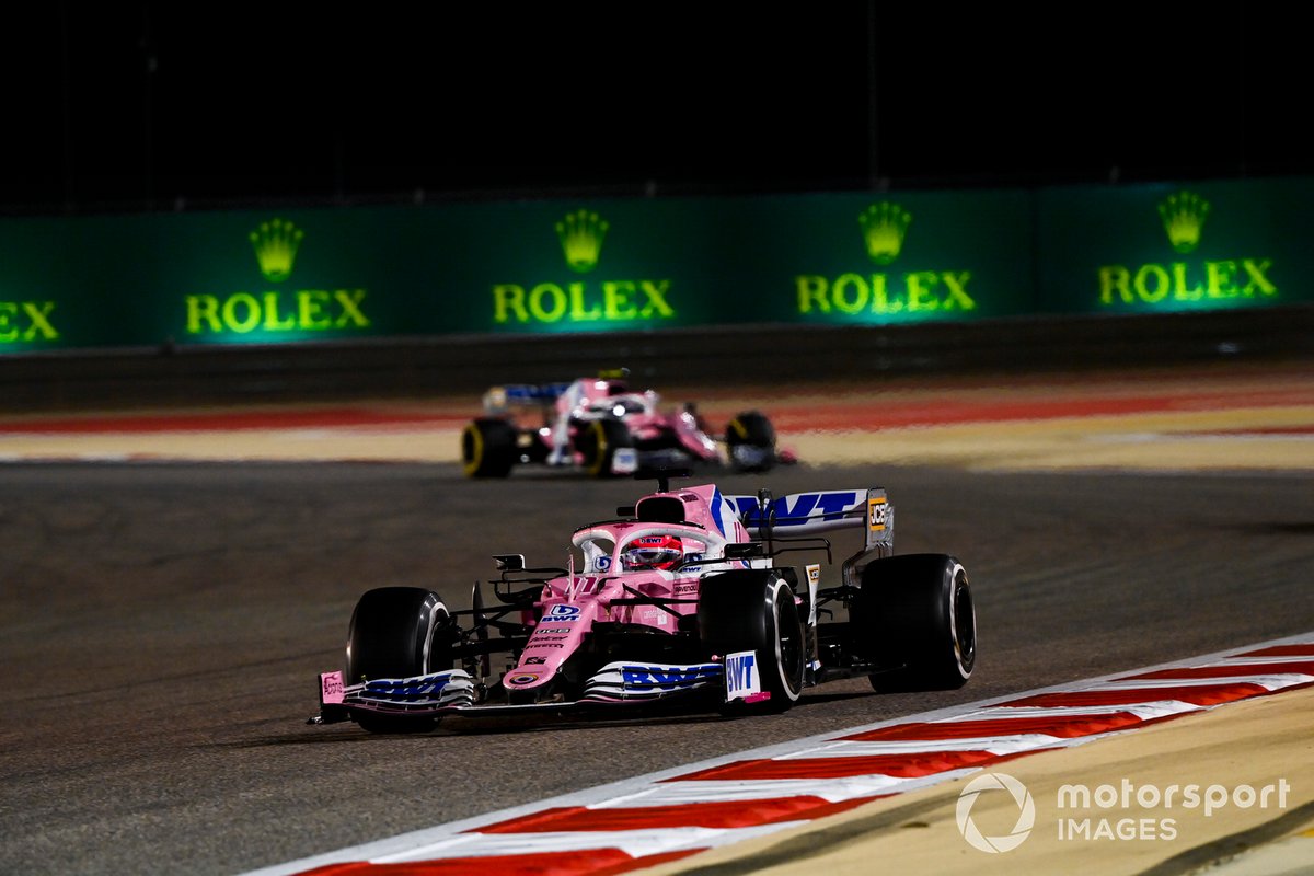 Sergio Perez, Racing Point RP20, Lance Stroll, Racing Point RP20