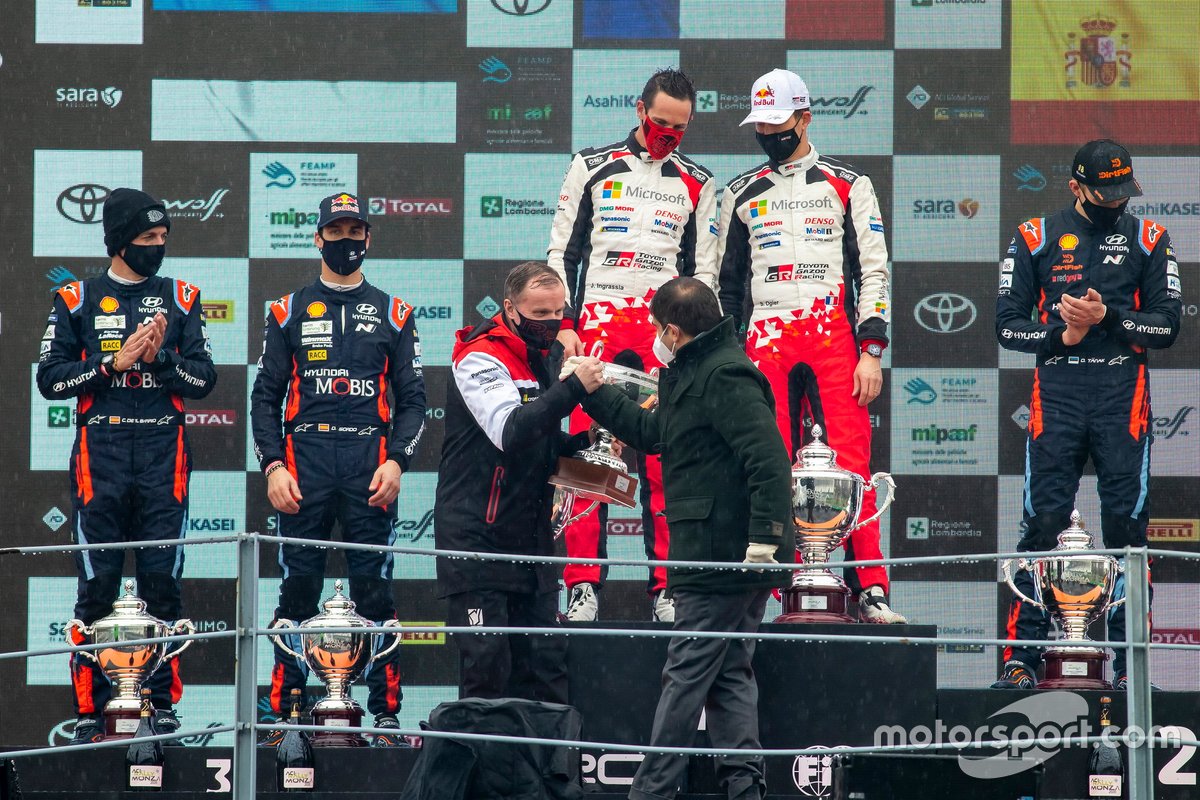 Podium: Tommi Makinen, Toyota Gazoo Racing