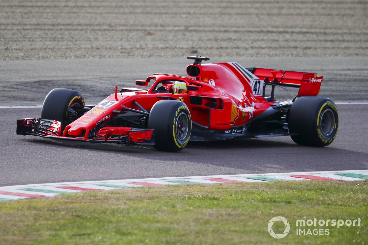 Mick Schumacher, Ferrari SF71H