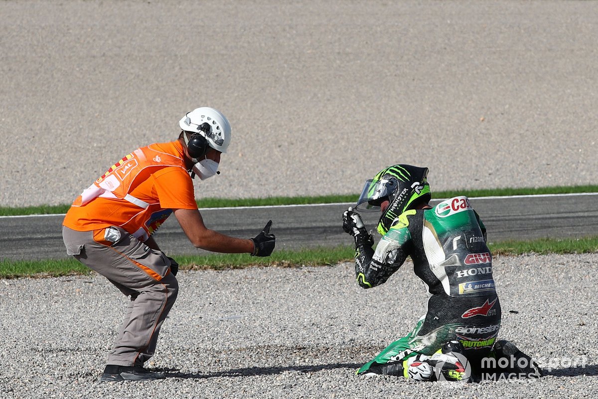 Cal Crutchlow, Team LCR Honda crash
