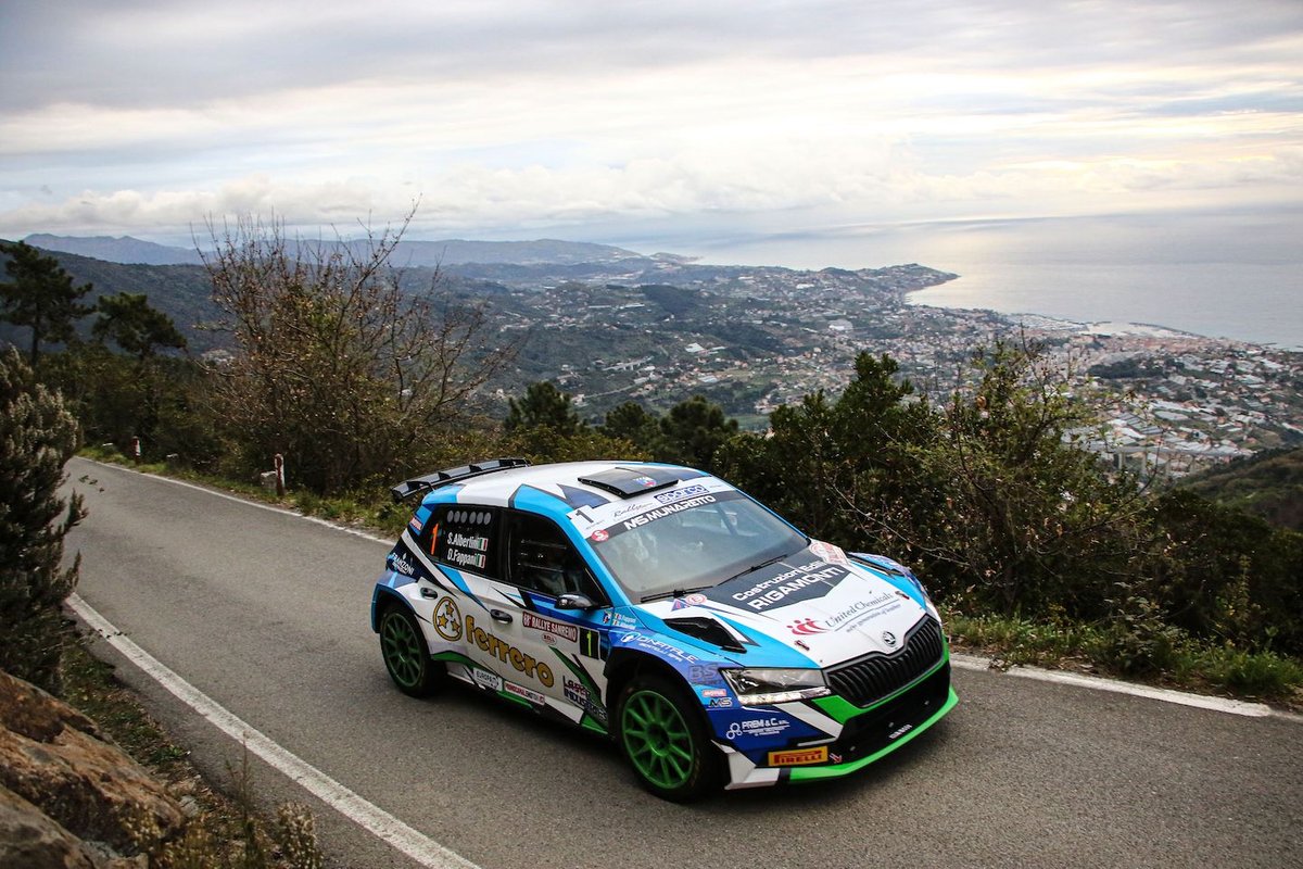 Stefano Albertini, Danilo Fappani, BS Sport, Skoda Fabia Rally2 Evo