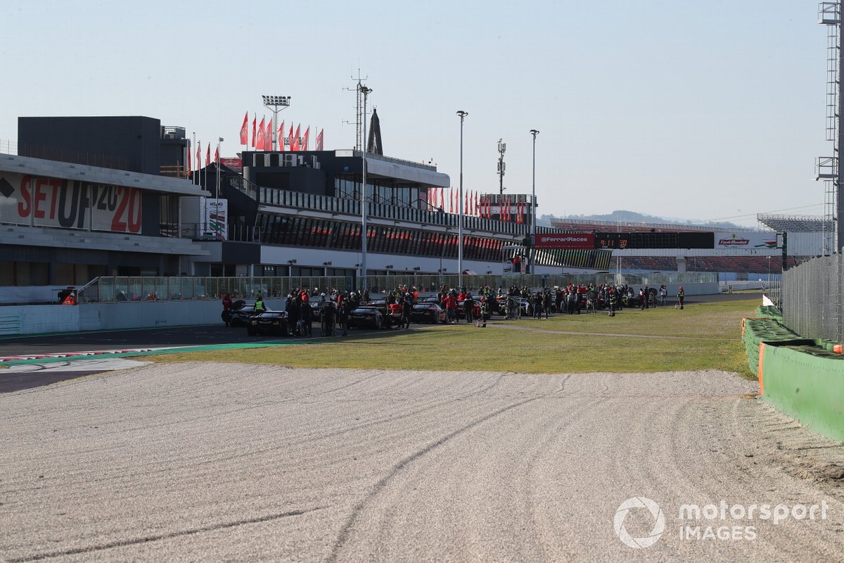 La griglia di partenza della Finale Mondiale Ferrari, Coppa Shell 2020