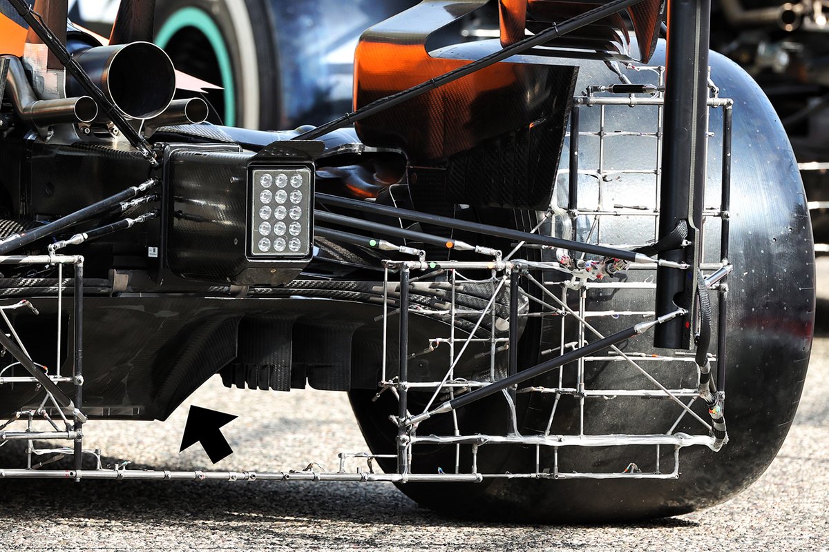 McLaren MCL35M rear detail