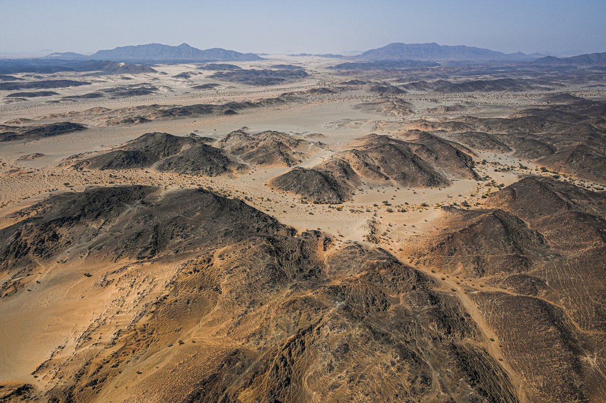 Le paysage pendant l'étape 4 du Dakar 2021 entre Wadi Al Dawasir et Riyadh, en Arabie Saoudite