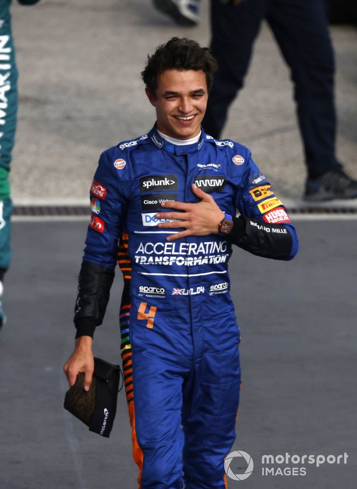 Lando Norris, McLaren MCL35M 