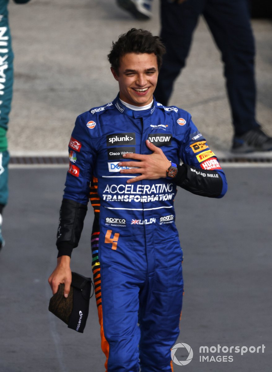 Lando Norris, McLaren MCL35M