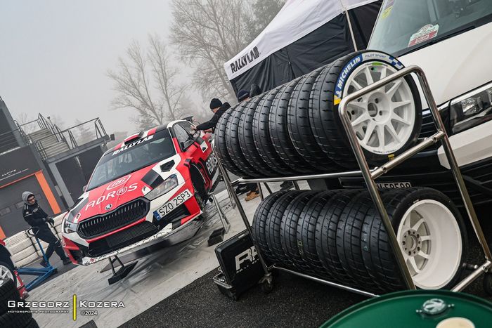 Testy przed Rajdem Barbórka