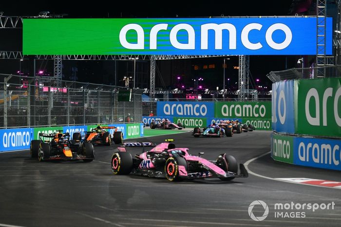 Pierre Gasly, Alpine A524, Max Verstappen, Red Bull Racing RB20, Lando Norris, McLaren MCL38