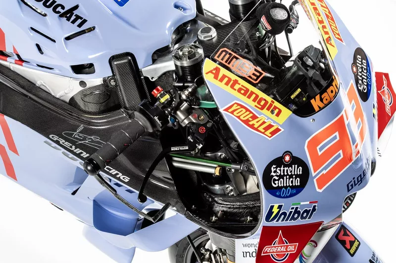 La moto de Marc Márquez, Gresini Racing