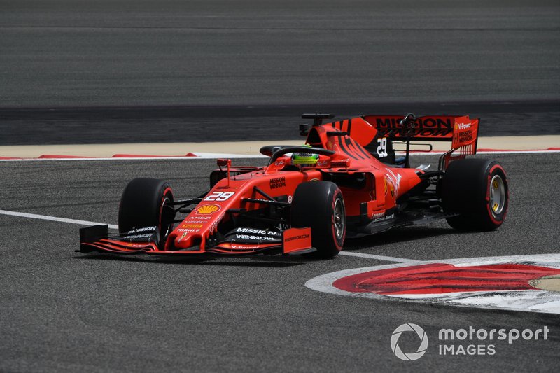 Mick Schumacher, Ferrari SF90