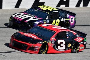 Austin Dillon, Richard Childress Racing, Chevrolet and Jimmie Johnson, Hendrick Motorsports, Chevrolet Camaro Ally