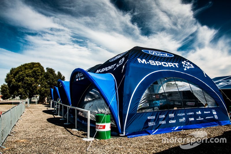 M-Sport Ford WRT takım alanı