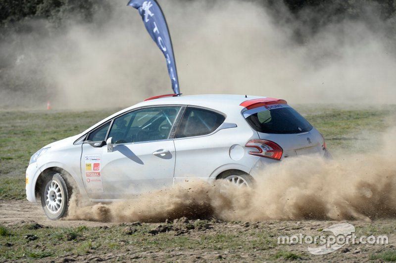 Peugeot 208 R2 de la Rallye Cup Ibérica 2019