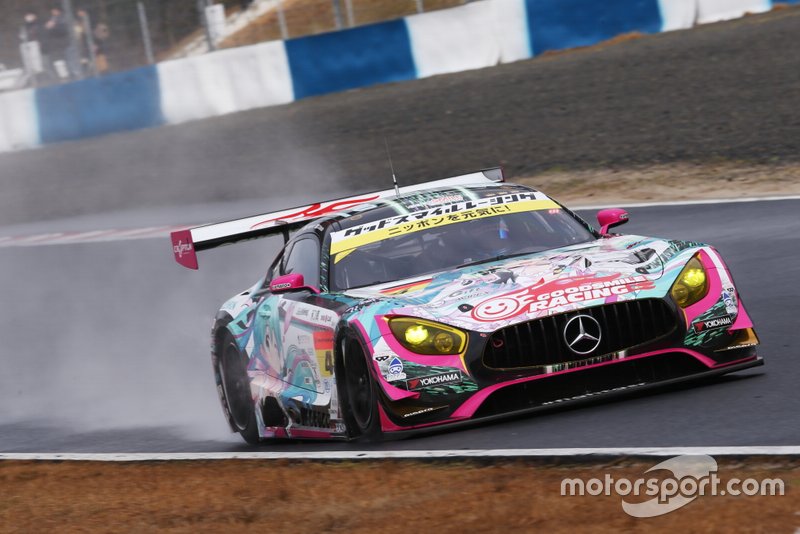 #4 Goodsmile Racing & Team Ukyo Mercedes AMG GT3: Nobuteru Taniguchi, Tatsuya Kataoka