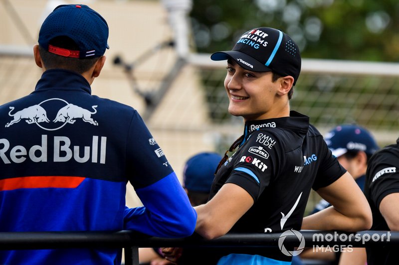 Алекс Албон, Toro Rosso, Джордж Расселл, Williams Racing