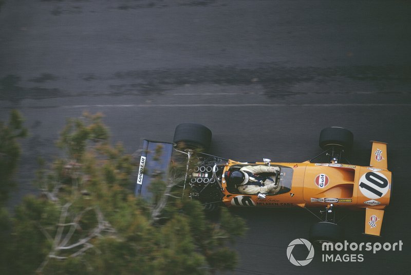 Peter Gethin, McLaren M14A Ford