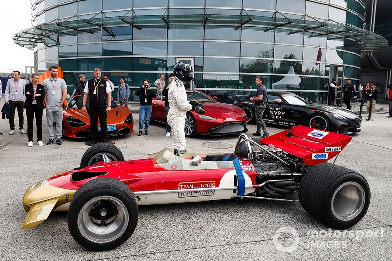 Дэймон Хилл и Lotus 49 Грэма Хилла