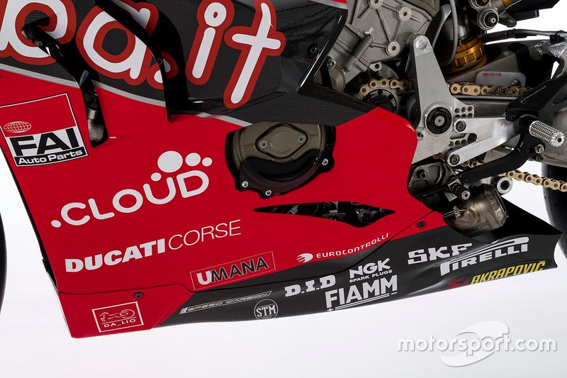 Detalle del Aruba.it Racing-Ducati SBK Team, Ducati Panigale V4R