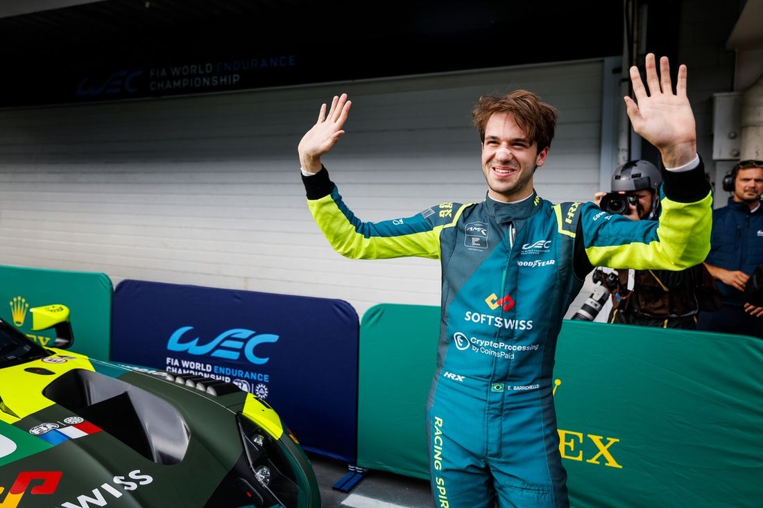 #10 Racing Spirit Of Leman Aston Martin Vantage AMR LMGT3: Eduardo Barrichello