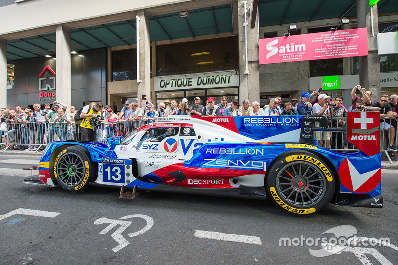 #13 Vaillante Rebellion Racing Oreca 07 Gibson: Mathias Beche, David Heinemeier Hansson, Nelson Piquet Jr.